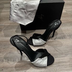 Giuseppe Zanotti Alien 115mm Crystal Embellished Heels